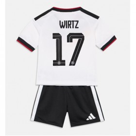 Saksa Florian Wirtz #17 Koti Peliasu Lasten MM-kisat 2026 Lyhythihainen (+ Lyhyet housut)